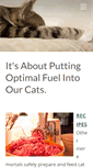 Mobile Screenshot of catnutrition.org